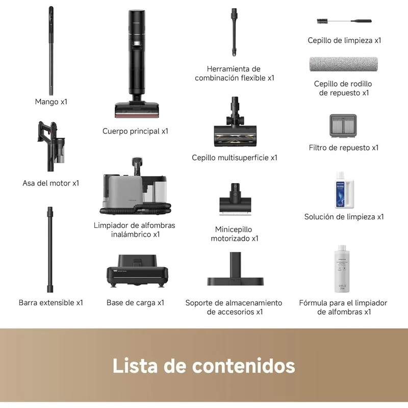 Dreame – H15 Mix aspirador en seco y húmedo