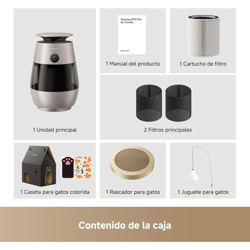 Dreame – AP10 purificador de aire para mascotas