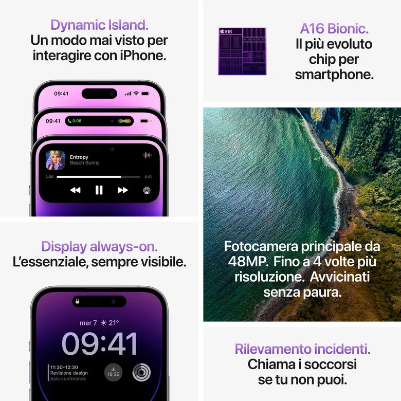 Apple iPhone 14 Pro Max 128GB Viola Scuro