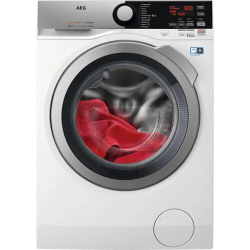 AEG L8WEE166C lavasciuga Libera installazione Caricamento frontale Bianco E