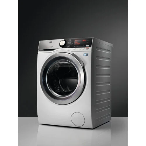 AEG L8WEC166XC lavasciuga Libera installazione Caricamento frontale Bianco E