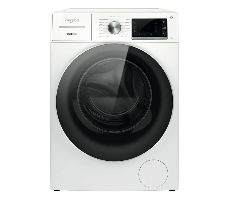 Whirlpool W7X 89 SILENCE IT lavatrice Caricamento frontale 8 kg 1400 Giri/min Bianco