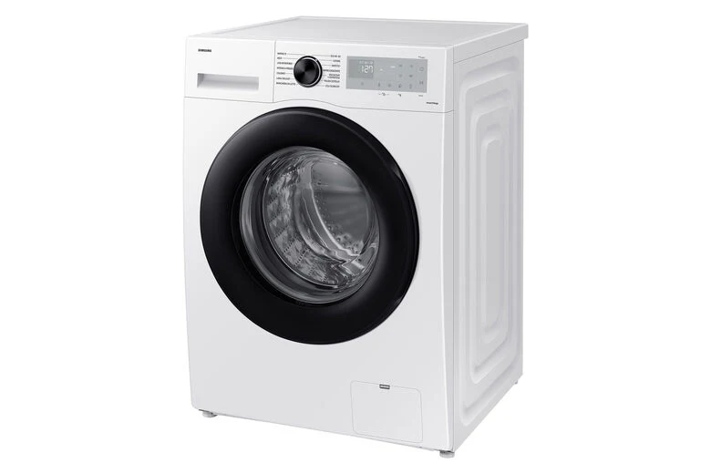 Samsung WW90CGC04DAHET Lavatrice A Libera Installazione 9 Kg, 1400 Giri, Crystal Clean™, SmartThings AI Energy Mode, Ecobubble™, Vapore Igienizzante, Classe A, Bianco