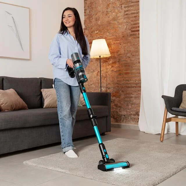 Cecotec Conga Rockstar 2500 aspirapolvere senza filo Nero Sacchetto per la polvere