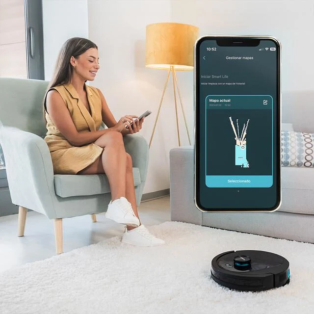 Cecotec 05794 Aspirapolvere Robot 3 L Sacchetto per la polvere Nero