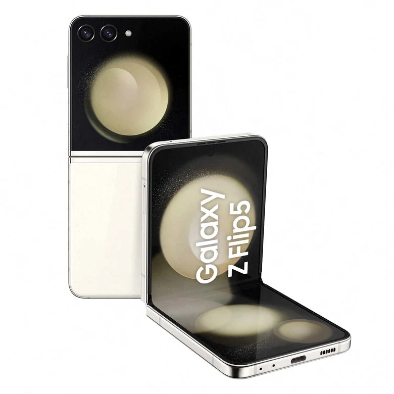 Samsung Galaxy Z Flip5 RAM 8GB Display 3,4" Super AMOLED/6,7" Dynamic AMOLED 2X Cream 512GB