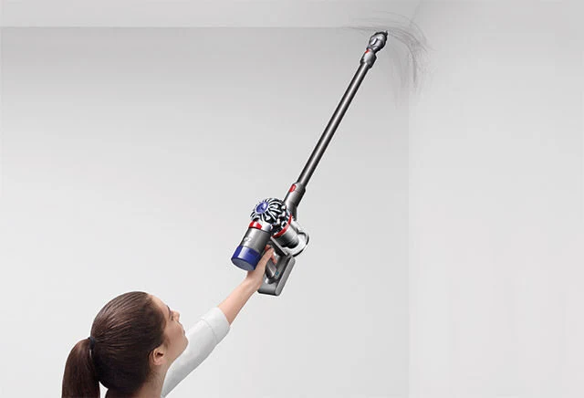 Dyson V8 Motorhead aspirapolvere senza filo Nichel, Titanio Senza sacchetto