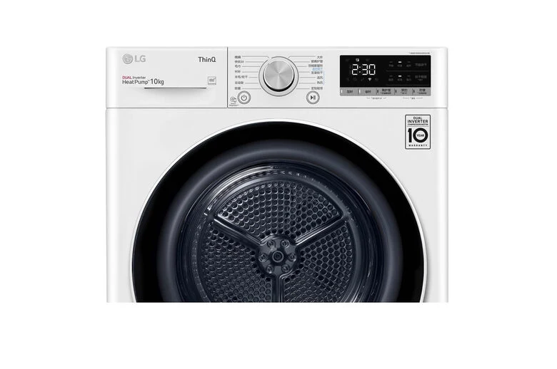 LG RH10V9AV4W asciugatrice Libera installazione Caricamento frontale 10 kg Bianco