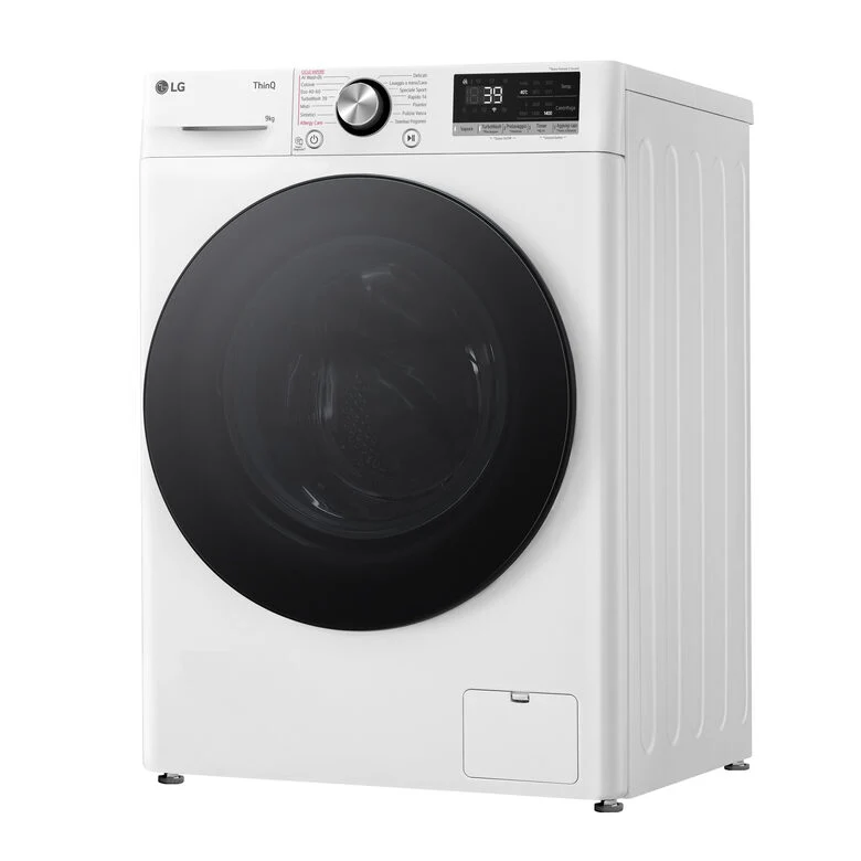 LG F4R7009TSWB Lavatrice 9kg AI DD, Classe A-10%, 1400 giri, TurboWash, Vapore