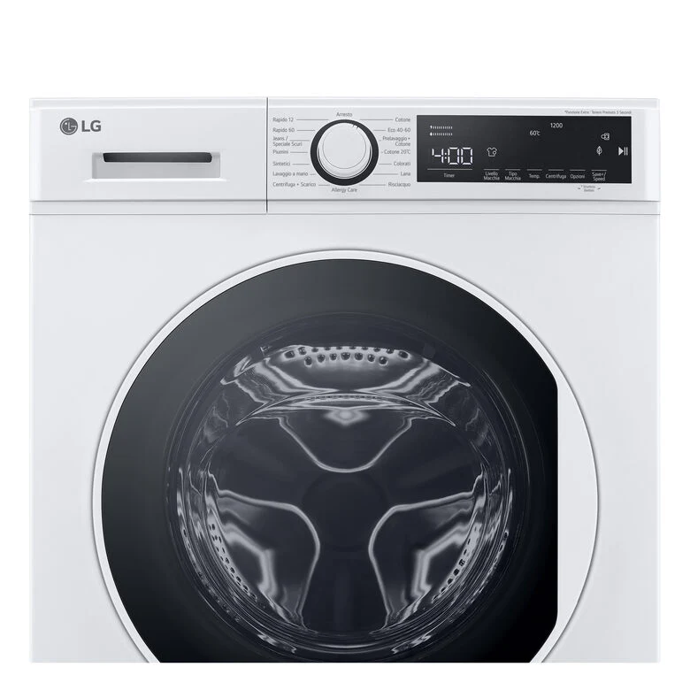 LG F2WM208N0E Lavatrice 8 kg Allergy Care Libera installazione Carica frontale Classe B