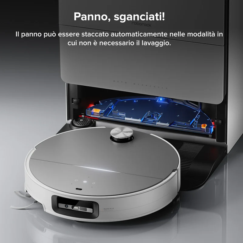 Roborock Saros 10 robot aspirapolvere con doppio sistema anti-groviglio – Upgrade del S8 MaxV Ultra