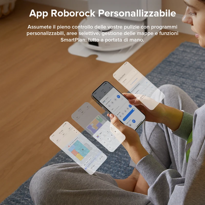Roborock-QV 35A Robot Aspirapolvere – Upgrade del Qrevo S