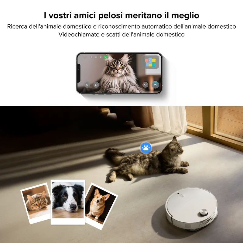 Roborock Qrevo CurvX robot aspirapolvere