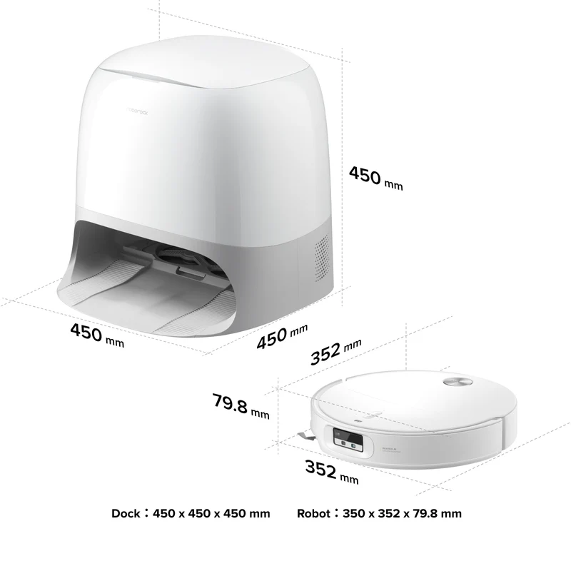 Roborock Qrevo CurvX robot aspirapolvere