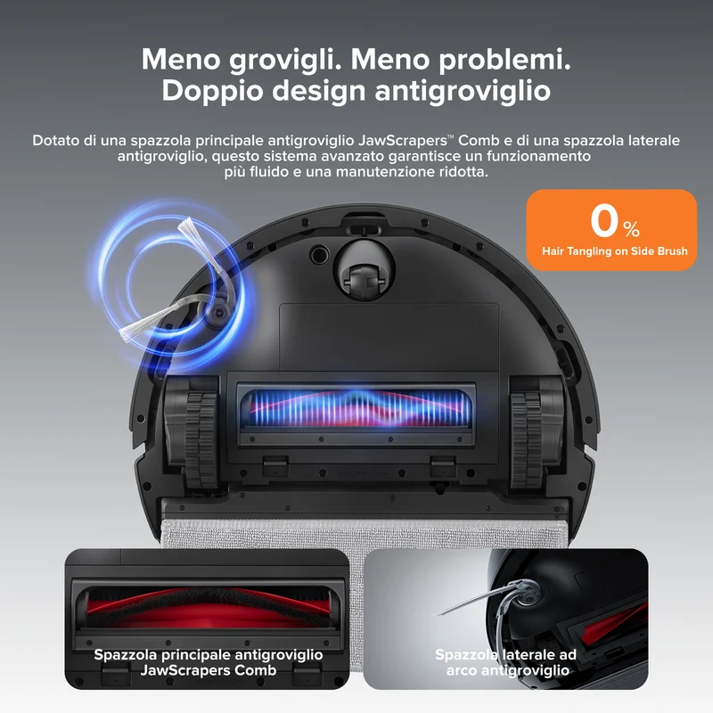 Roborock Q10 X5 robot aspirapolvere e lavapavimenti