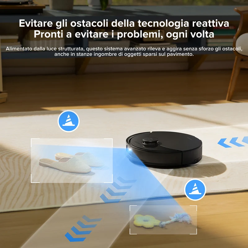 Roborock Q10 X5 robot aspirapolvere e lavapavimenti