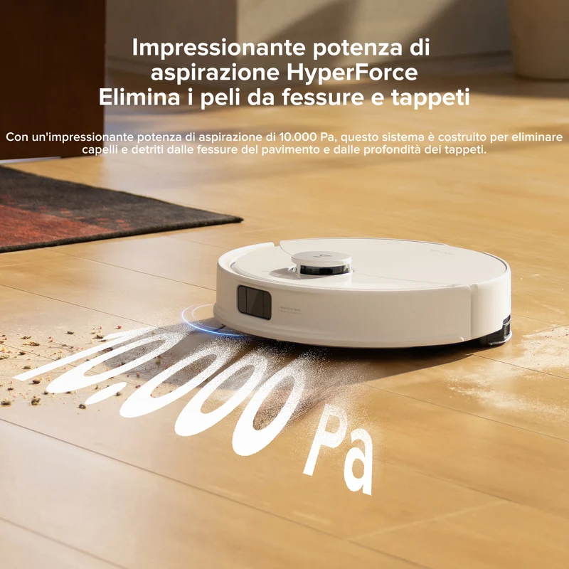 Roborock Q10 X5 robot aspirapolvere e lavapavimenti