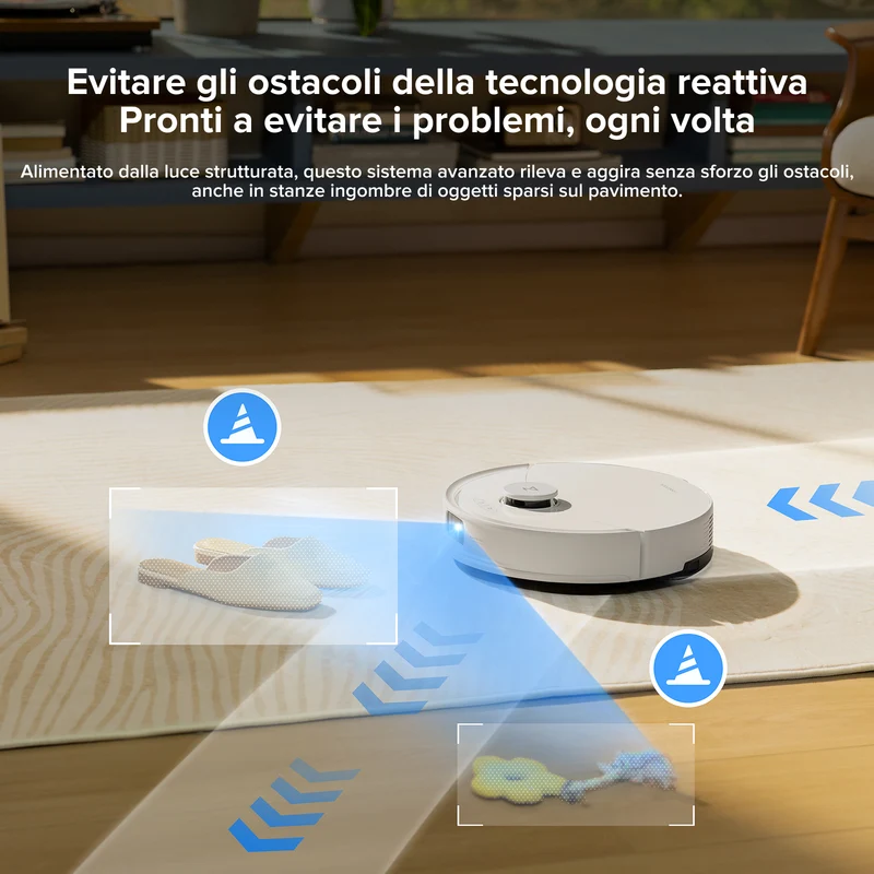 Roborock Q10 X5 robot aspirapolvere e lavapavimenti