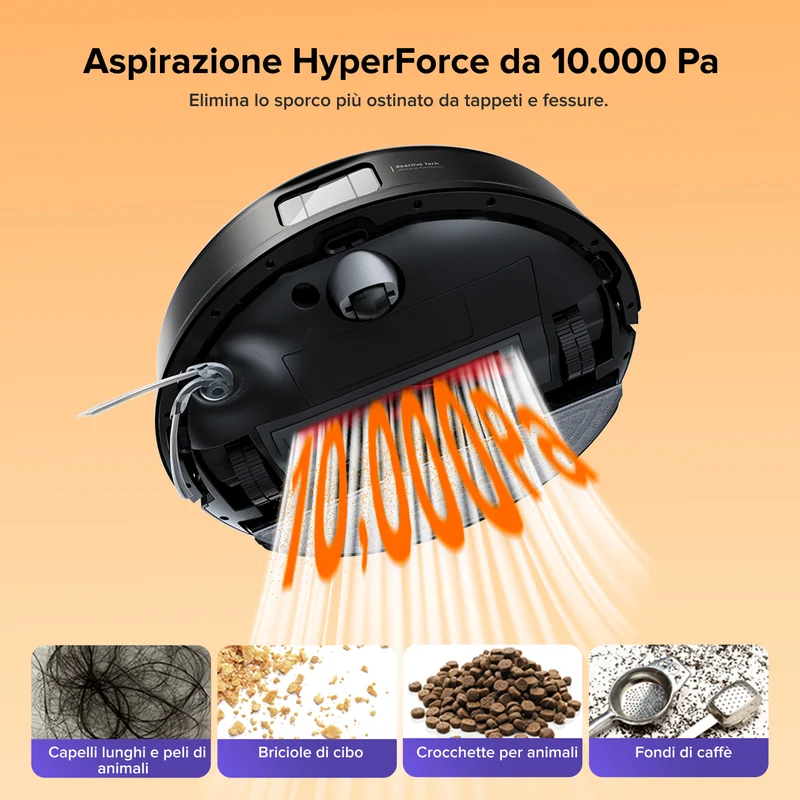 Roborock Q10 S5+ Robot Aspirapolvere – Upgrade del Q10 Max+