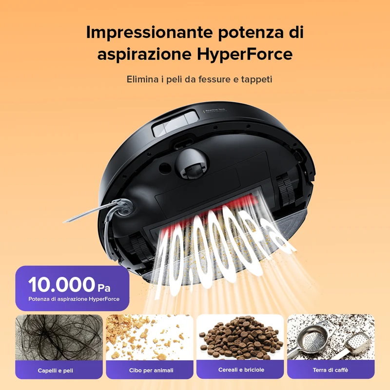 Roborock Q10 S5 Set Robot per aspirazione e lavaggio