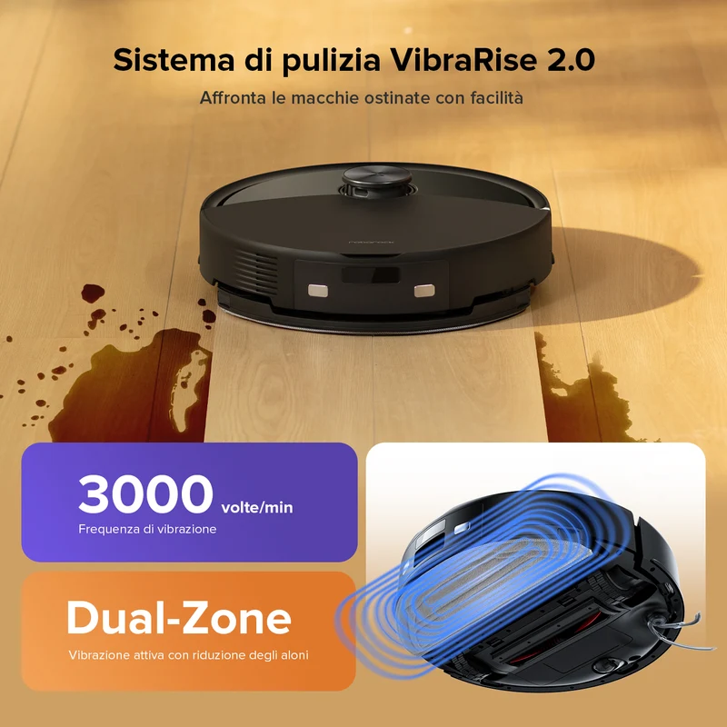 Roborock Q10 S5 Set Robot per aspirazione e lavaggio