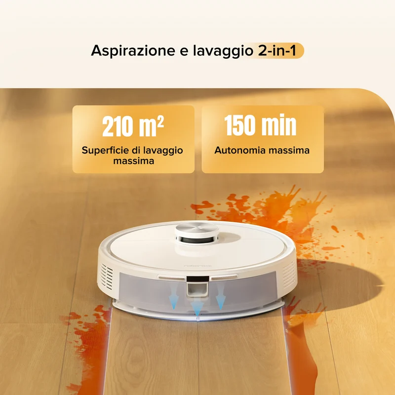 Roborock Q7 M5 Robot aspirapolvere e lavapavimenti – Upgrade del Q7 Max