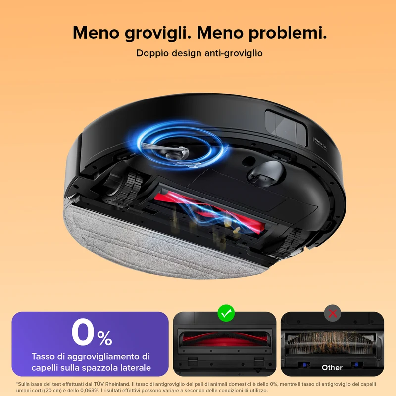 Roborock Q10 S5 Robot per aspirazione e lavaggio