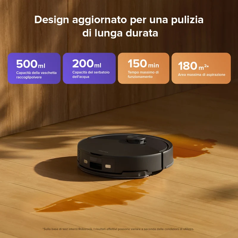 Roborock Q10 S5 Robot per aspirazione e lavaggio