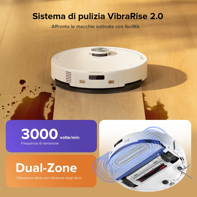 Roborock Q10 S5 Robot per aspirazione e lavaggio
