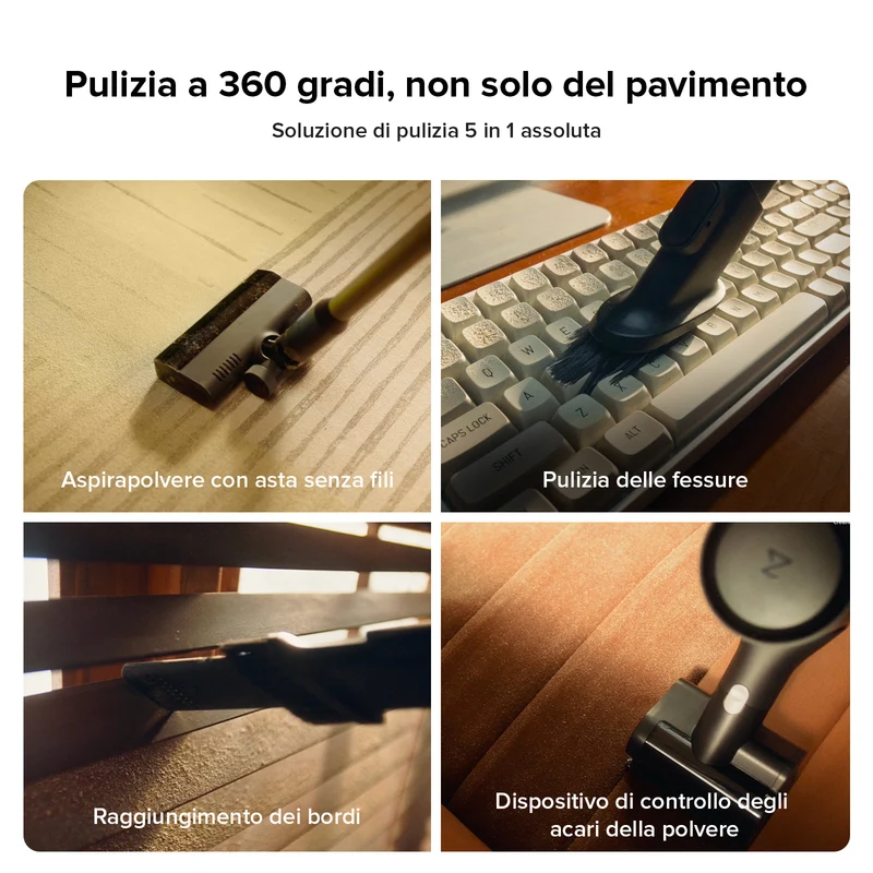 Roborock F25 Combo aspirapolvere per umido e secco