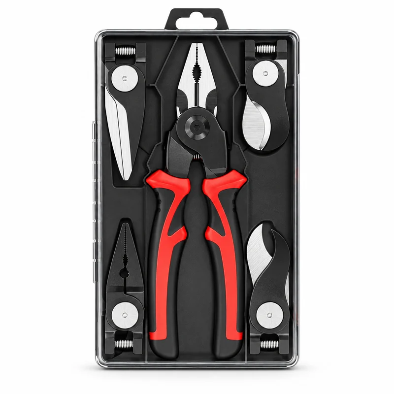 Five-Head Interchangeable Pliers Kit