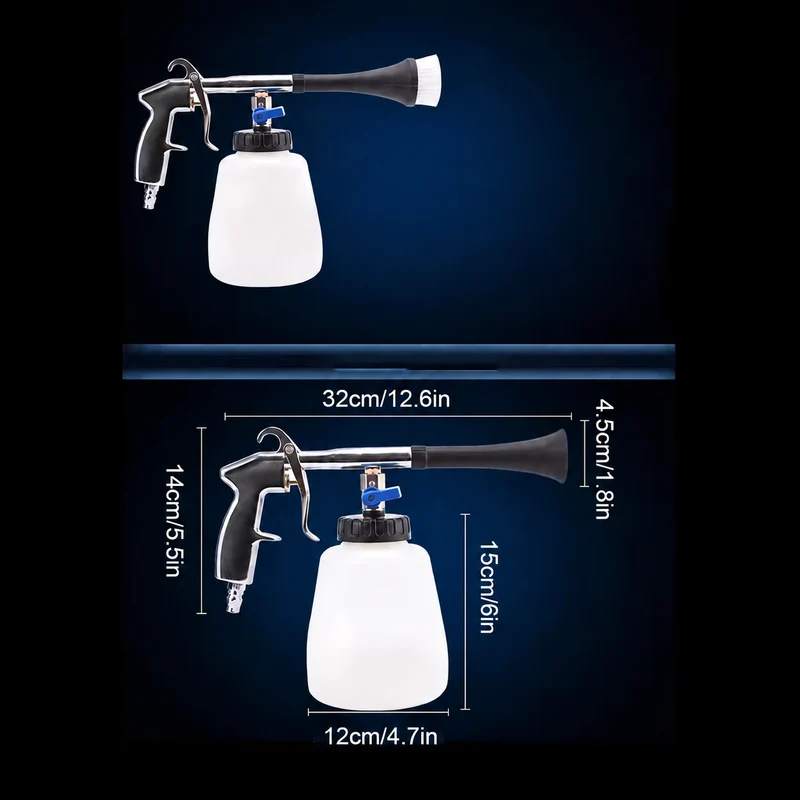 Pneumatic Interior Cleaning Gun Kit