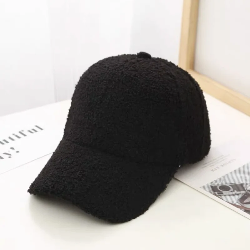 Teddy-Fleece Baseball Cap