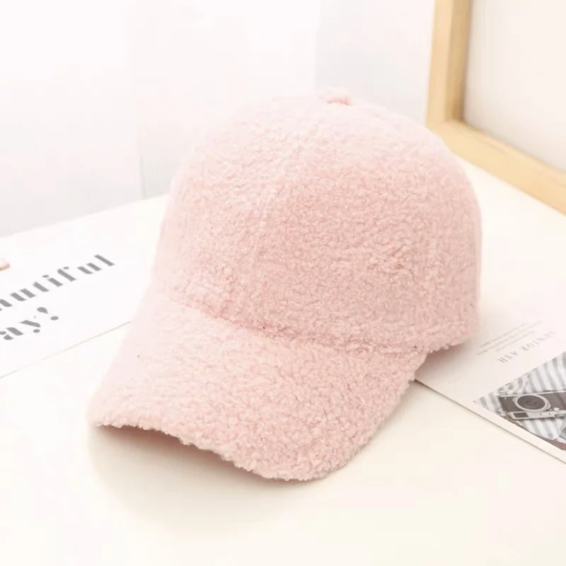 Teddy-Fleece Baseball Cap