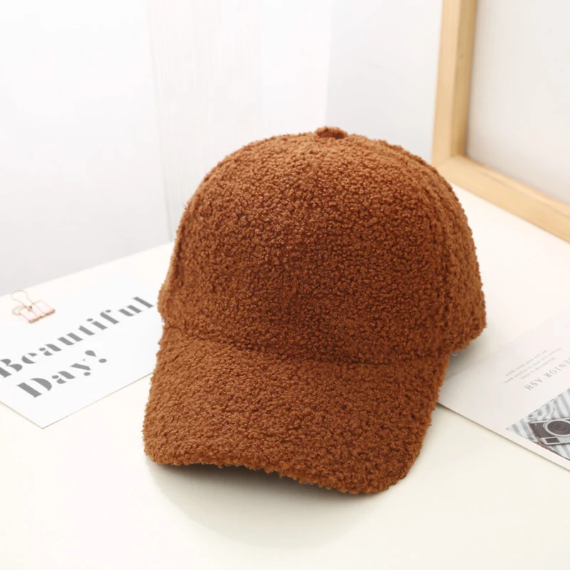 Teddy-Fleece Baseball Cap