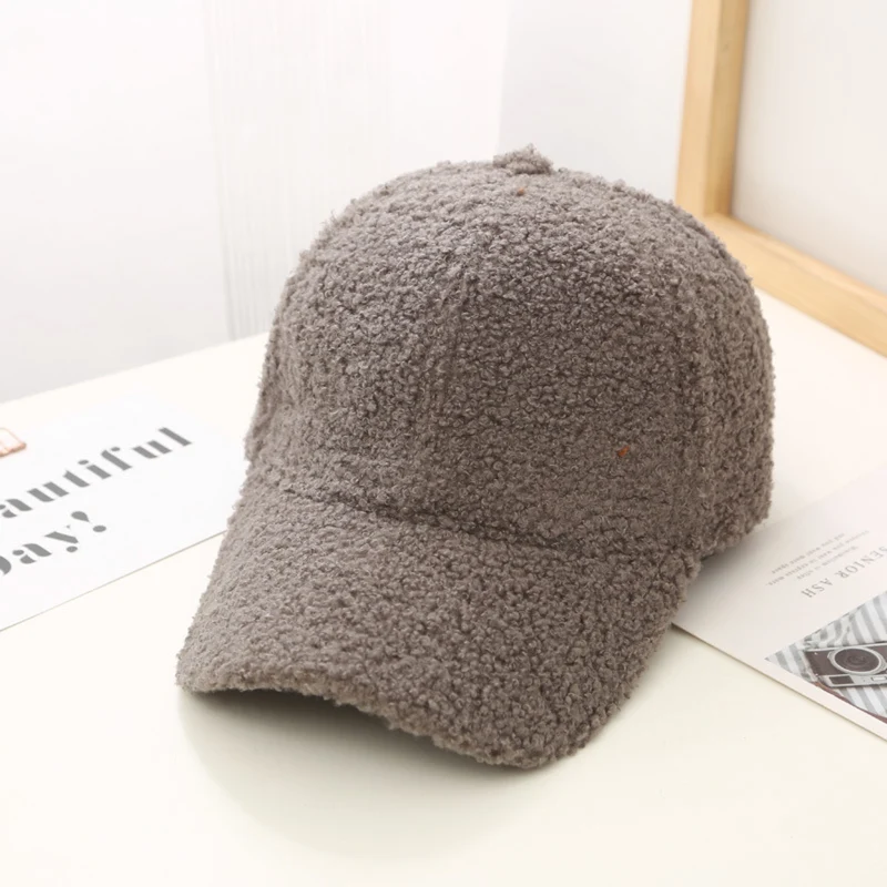 Teddy-Fleece Baseball Cap