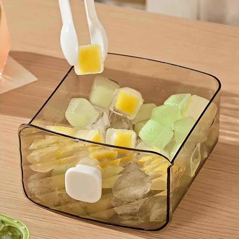 Ice Cube Maker with Storage Drawer