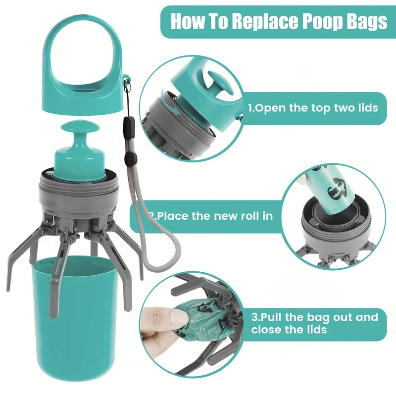 6 Claw Dog Poop Scooper