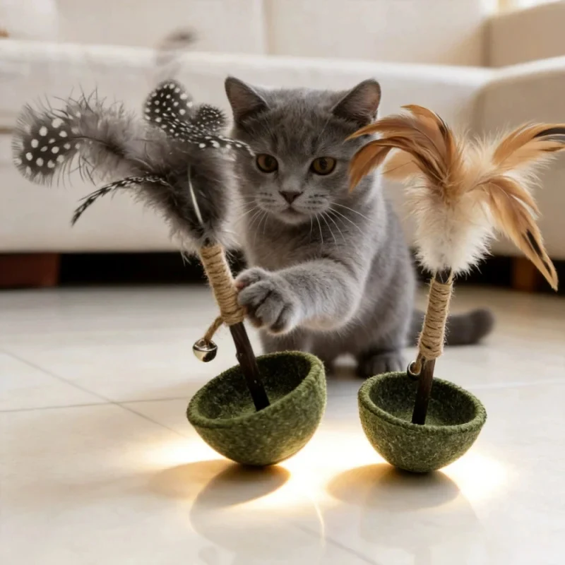 Catnip Tumbler Cat Toy