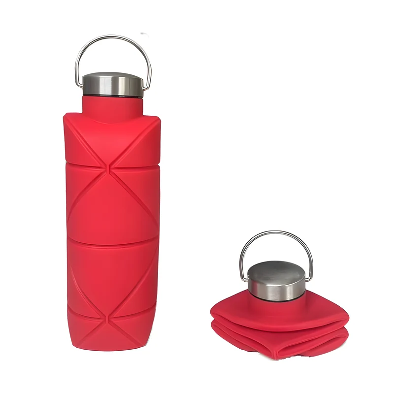 750ml Foldable Silicone Water Bottle
