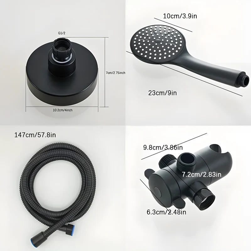 Dual Shower Head Set