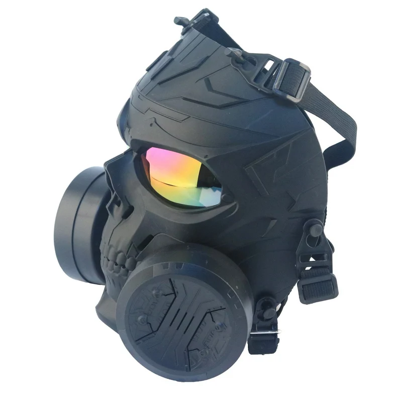 Tactical Skull Mask With Dual Fans
