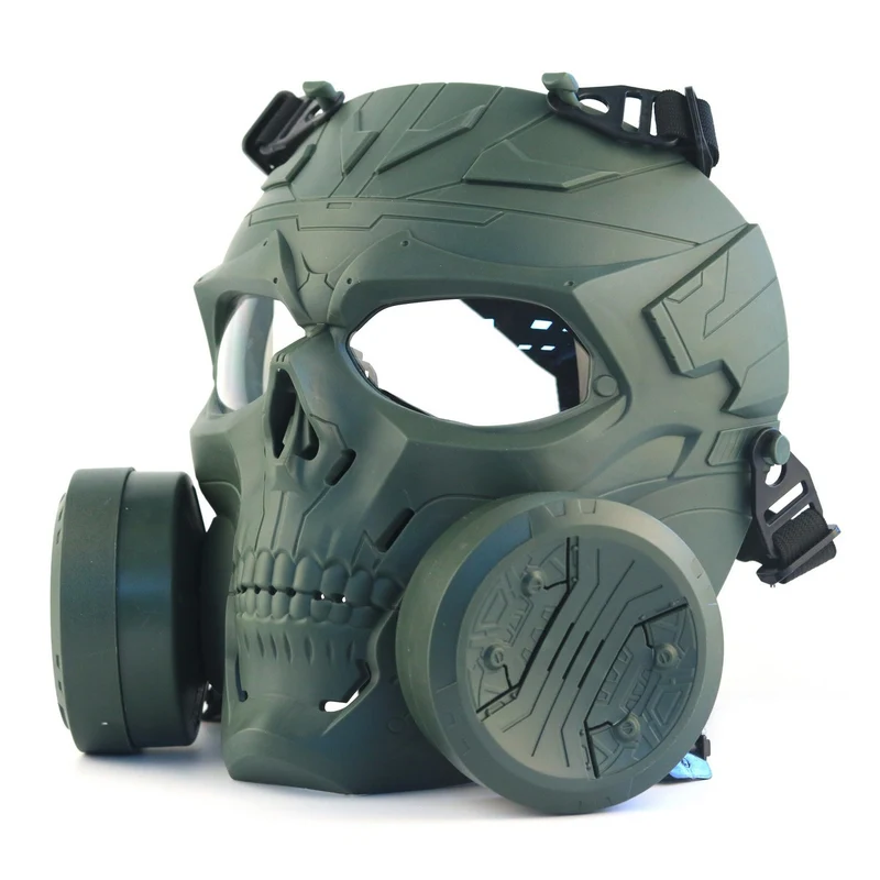 Tactical Skull Mask With Dual Fans