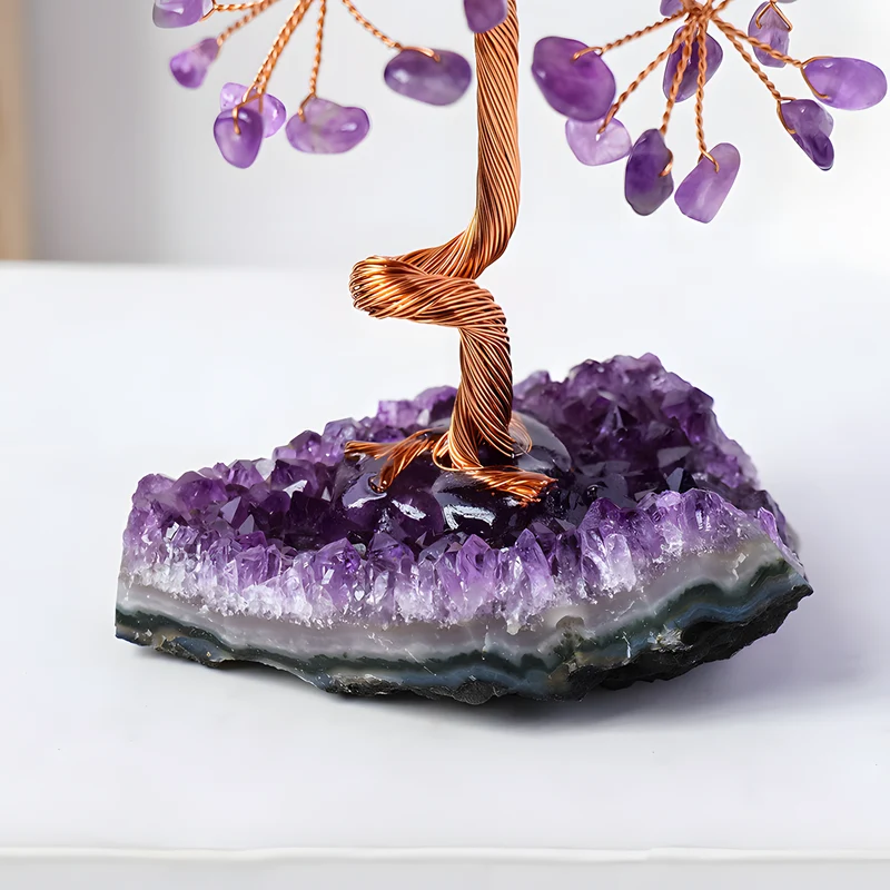Amethyst Crystal Money Tree