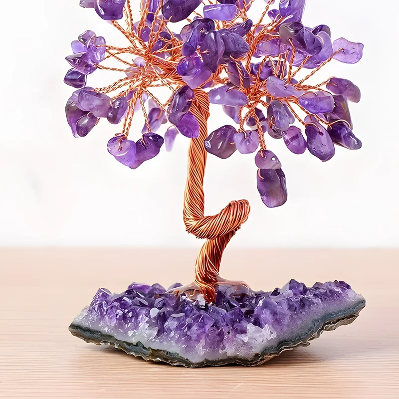 Amethyst Crystal Money Tree