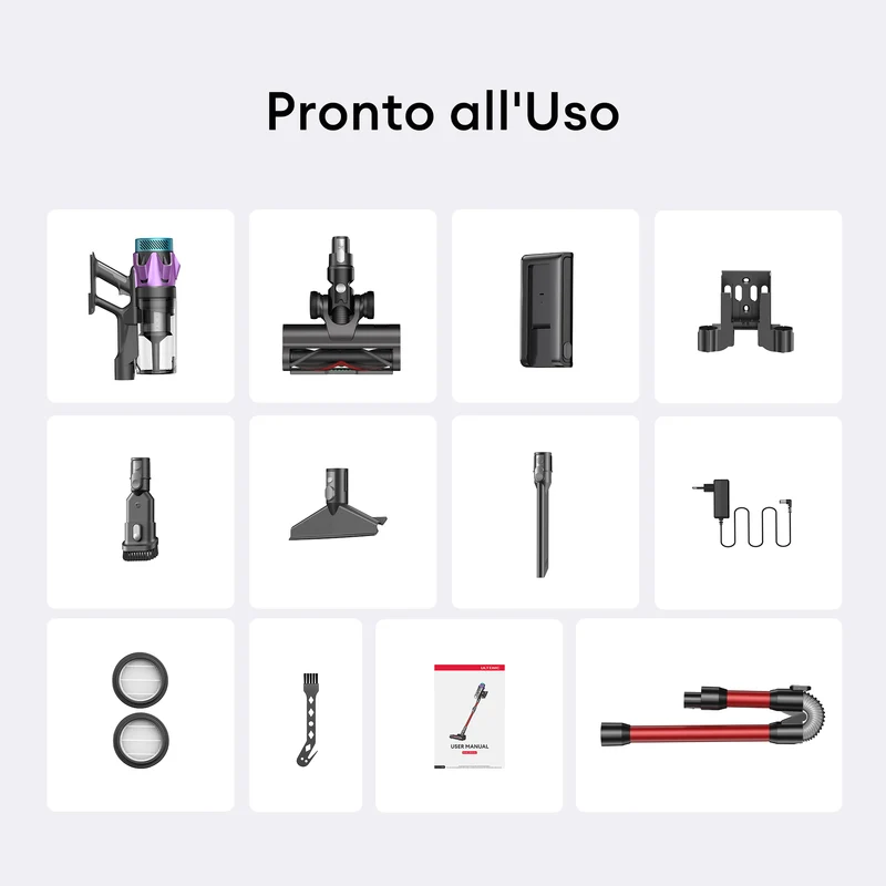 Ultenic U18 PowerPro Aspirapolvere Senza Fili