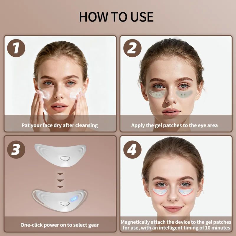 Microcurrent Eye Massager