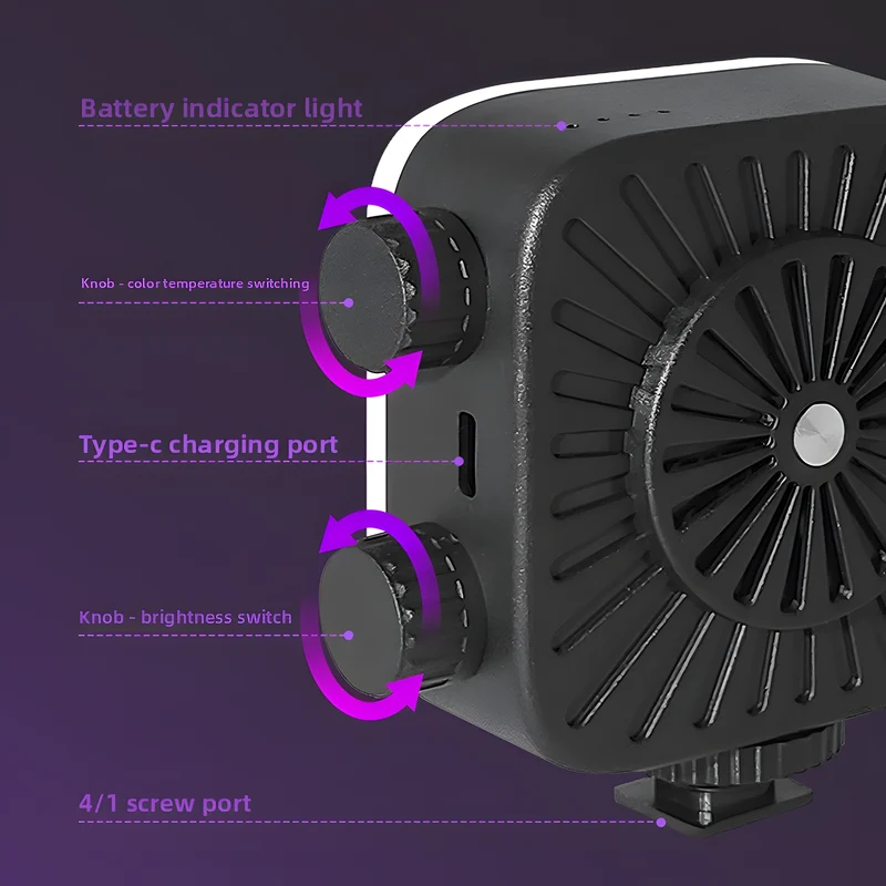 Clip On Video Fill Light