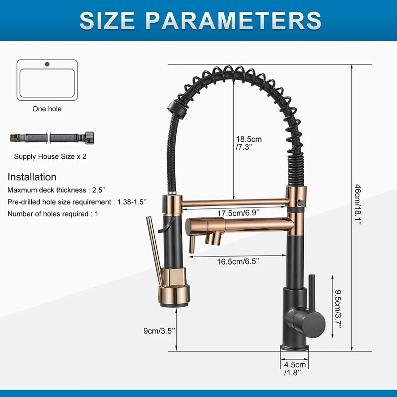Pull-Out Kitchen Faucet