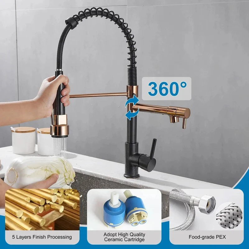Pull-Out Kitchen Faucet